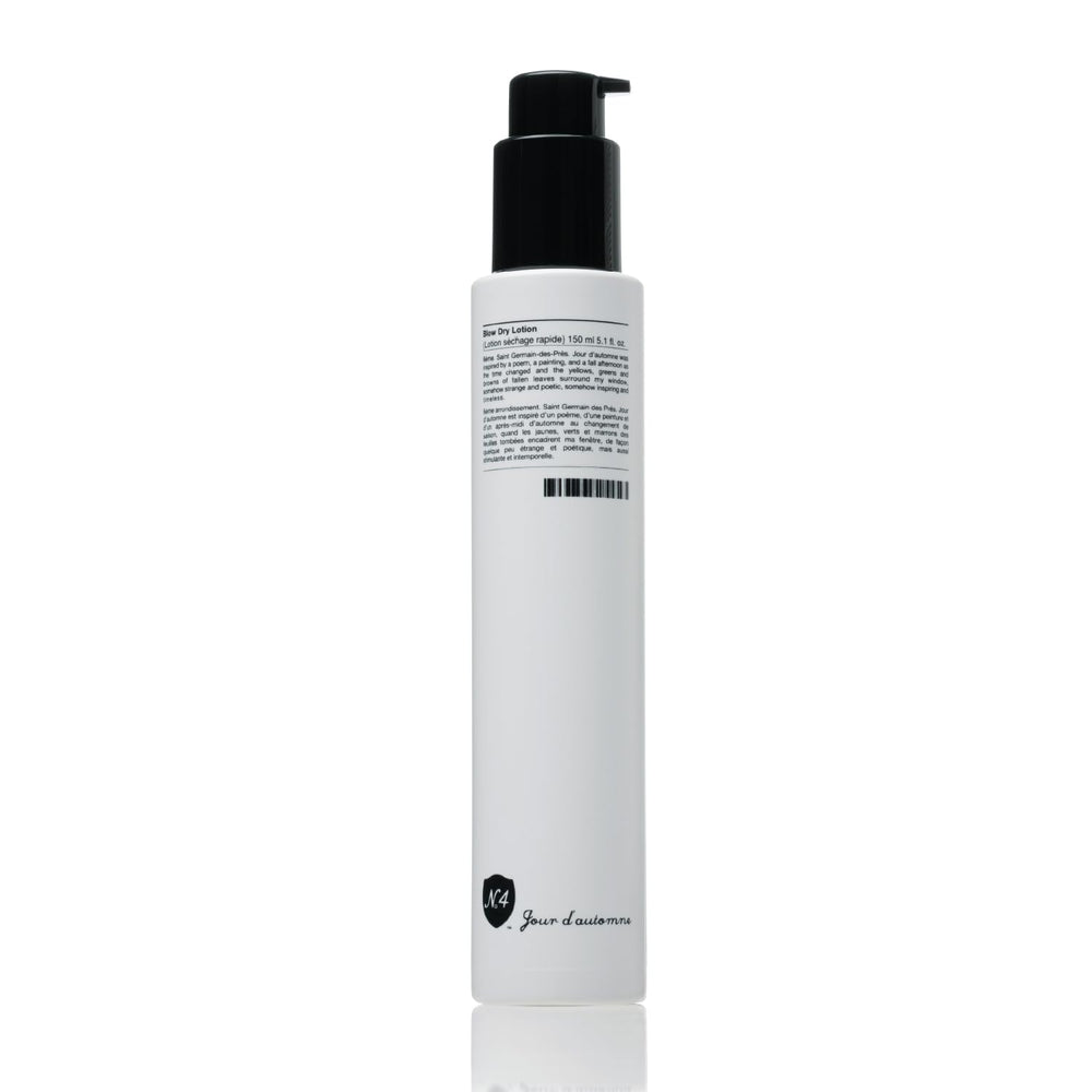 Number 4 Lotion Sèche-Cheveux: image montrant lissage durable et fluide.