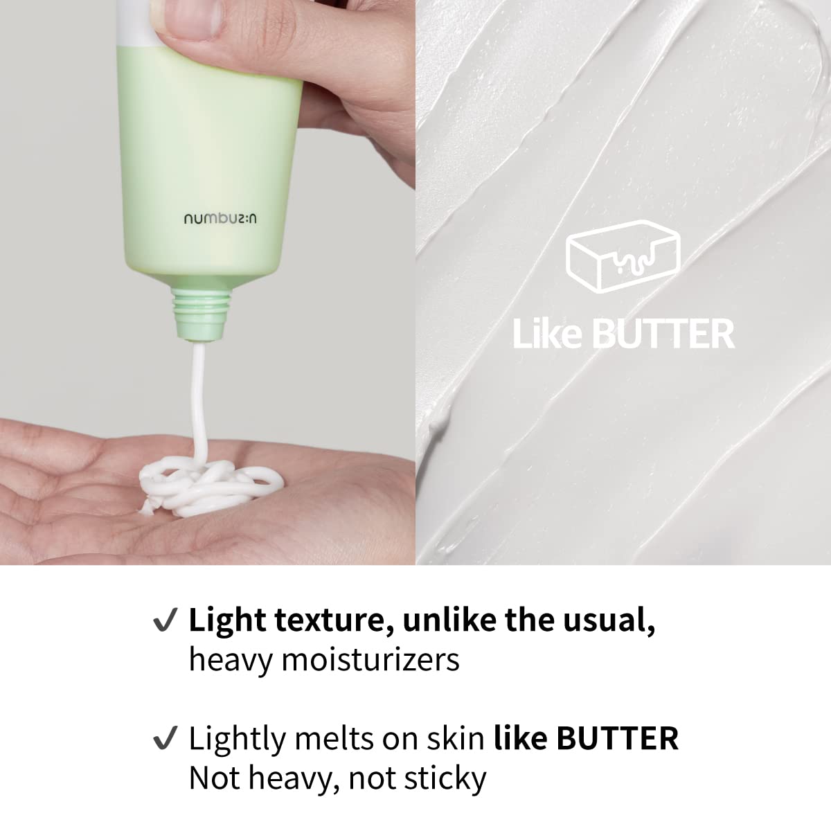 Texture riche de la crème No.2, idéale pour peau sèche et confort profond.