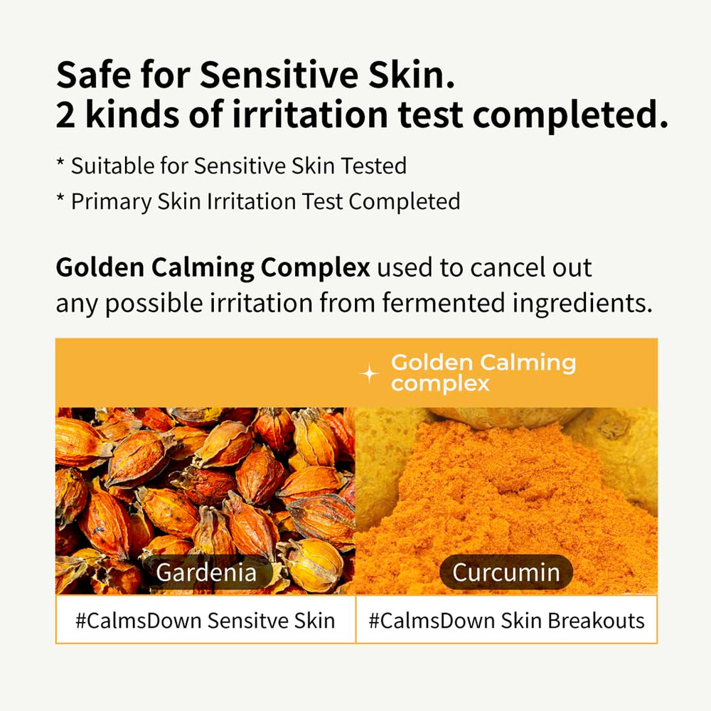 Numbuzin No.3 cotons toniques calmants gardenia curcuma