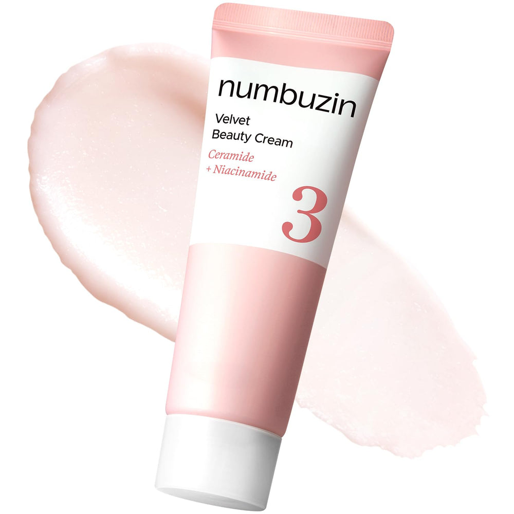Numbuzin No3 Creme photo-emballage révèle hydratation durable pour la peau.