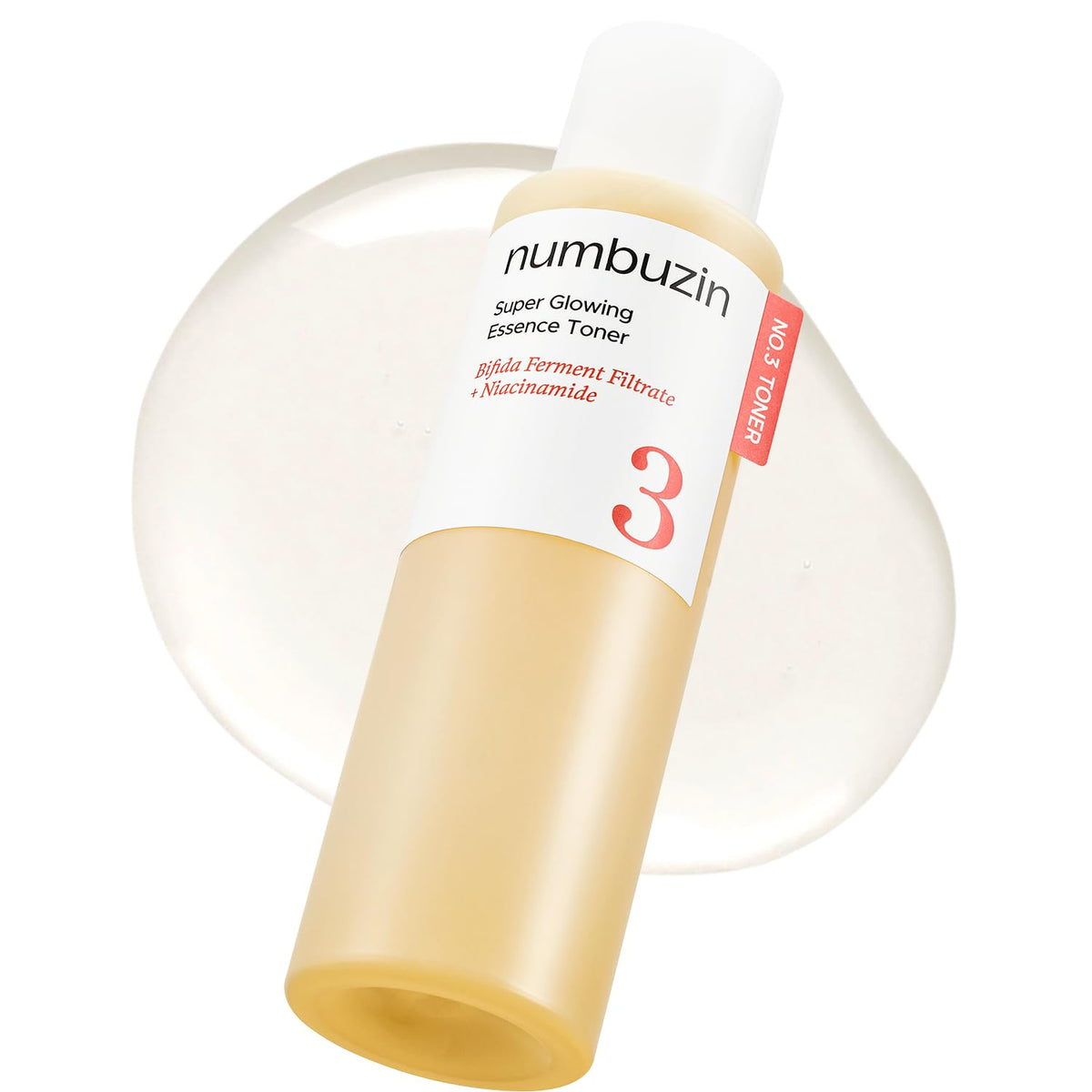 Numbuzin No.3, bouteille éclatante évoquant un teint sain.