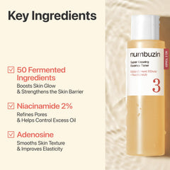 Numbuzin No.3, goutte-appliquée pour une routine quotidienne.