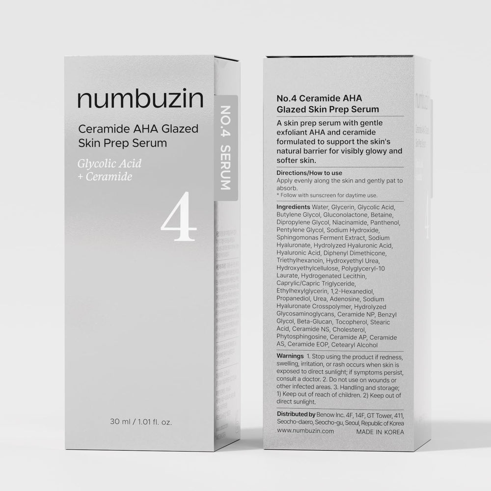 Routine de soin quotidienne avec numbuzin No.4