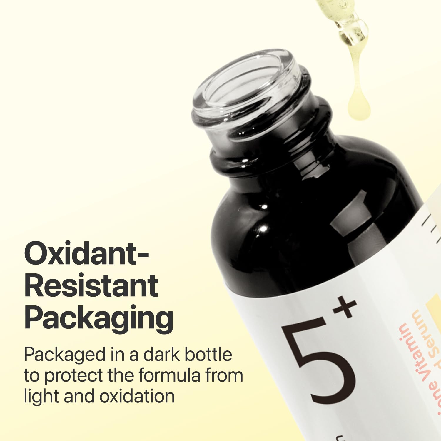 Glutathion et vitamine C dans le sérum Numbuzin No.5 pour un éclat naturel
