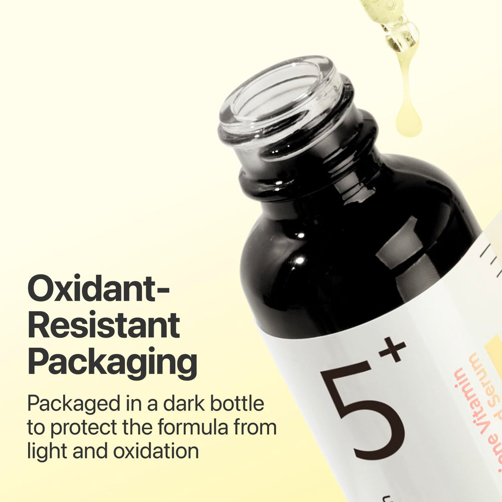 Glutathion et vitamine C dans le sérum Numbuzin No.5 pour un éclat naturel