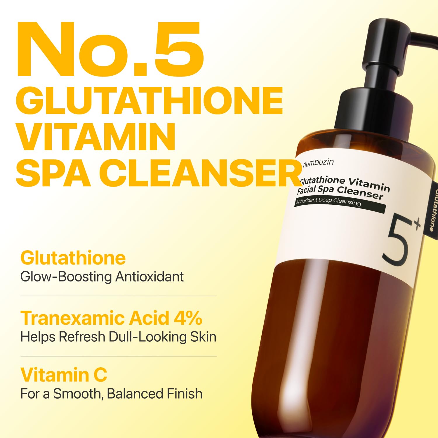 Numbuzin No.5 – huile-démaquillante-massage-visage-spa: expérience relaxante chez soi.