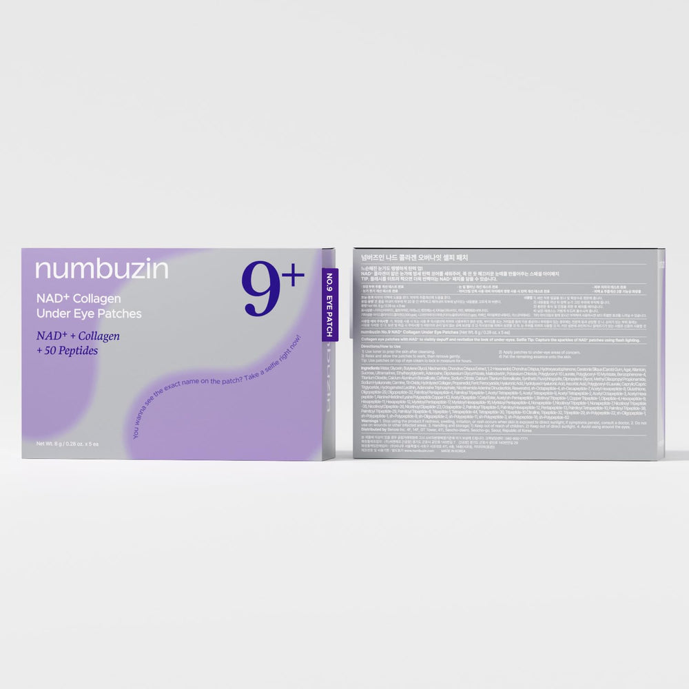 Utilisation à domicile des patchs numbuzin No.9 pour une routine soin