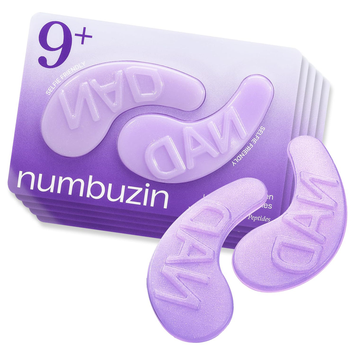 Patchs yeux numbuzin No.9, gel frais pour rafraîchir le contour des yeux