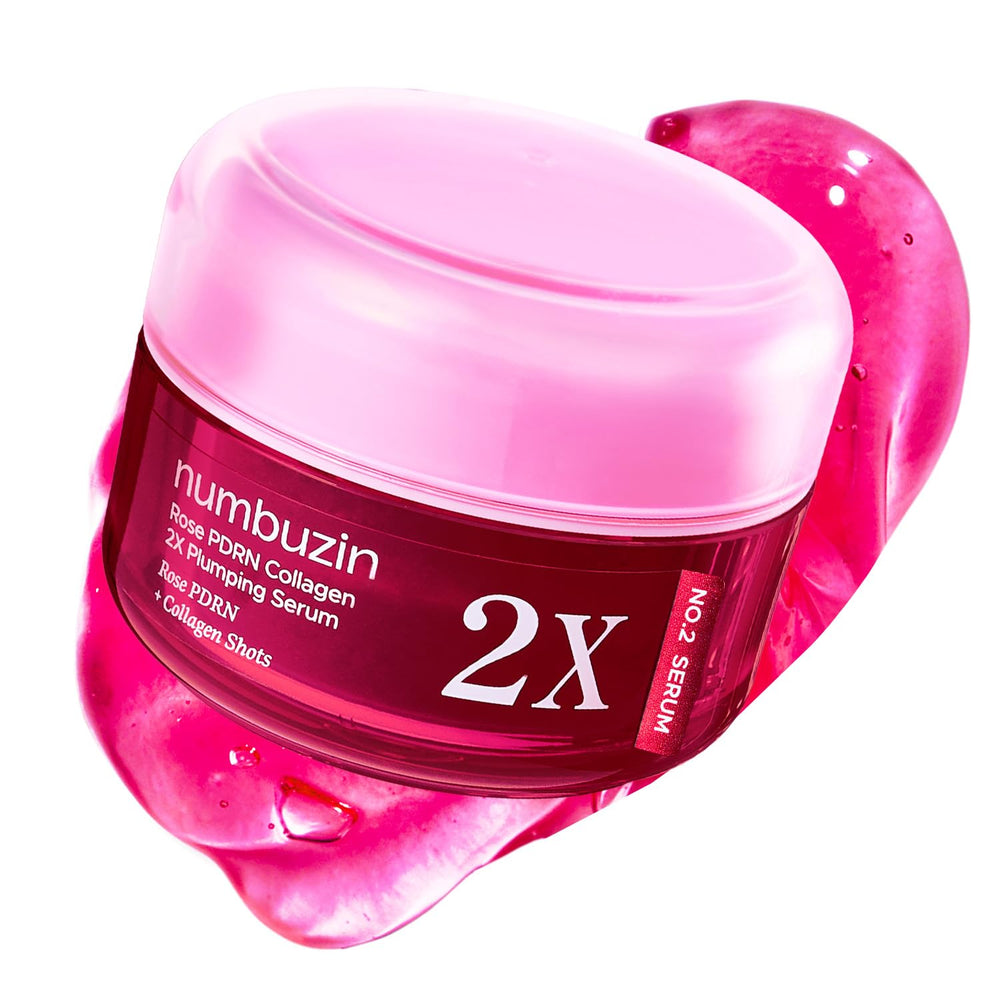 Sérum numbuzin Rose PDRN : flacon élégant et pratique.