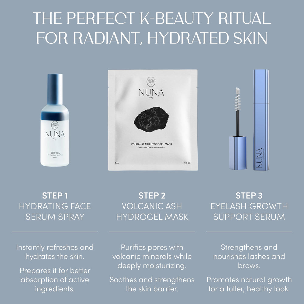 Emballage Nuna – flacon élégant et pratique pour une routine beauté