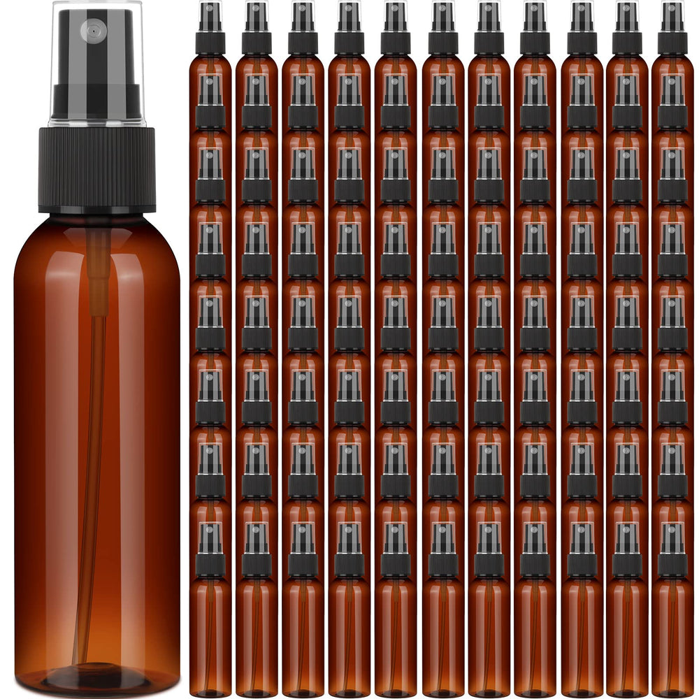 Nuogo ensemble de flacons spray ambre 120 ml prêt pour voyage.