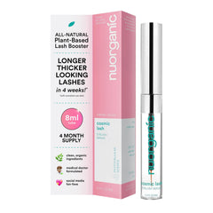 NuOrganic Cosmic Lash Serum flacon 8ml pour des cils plus fournis naturellement.