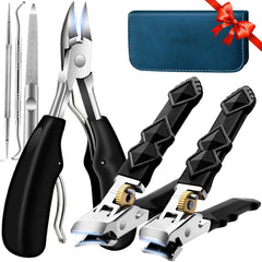 Nuriun ensemble coupe-ongles 6-piece pour une coupe précise à domicile.