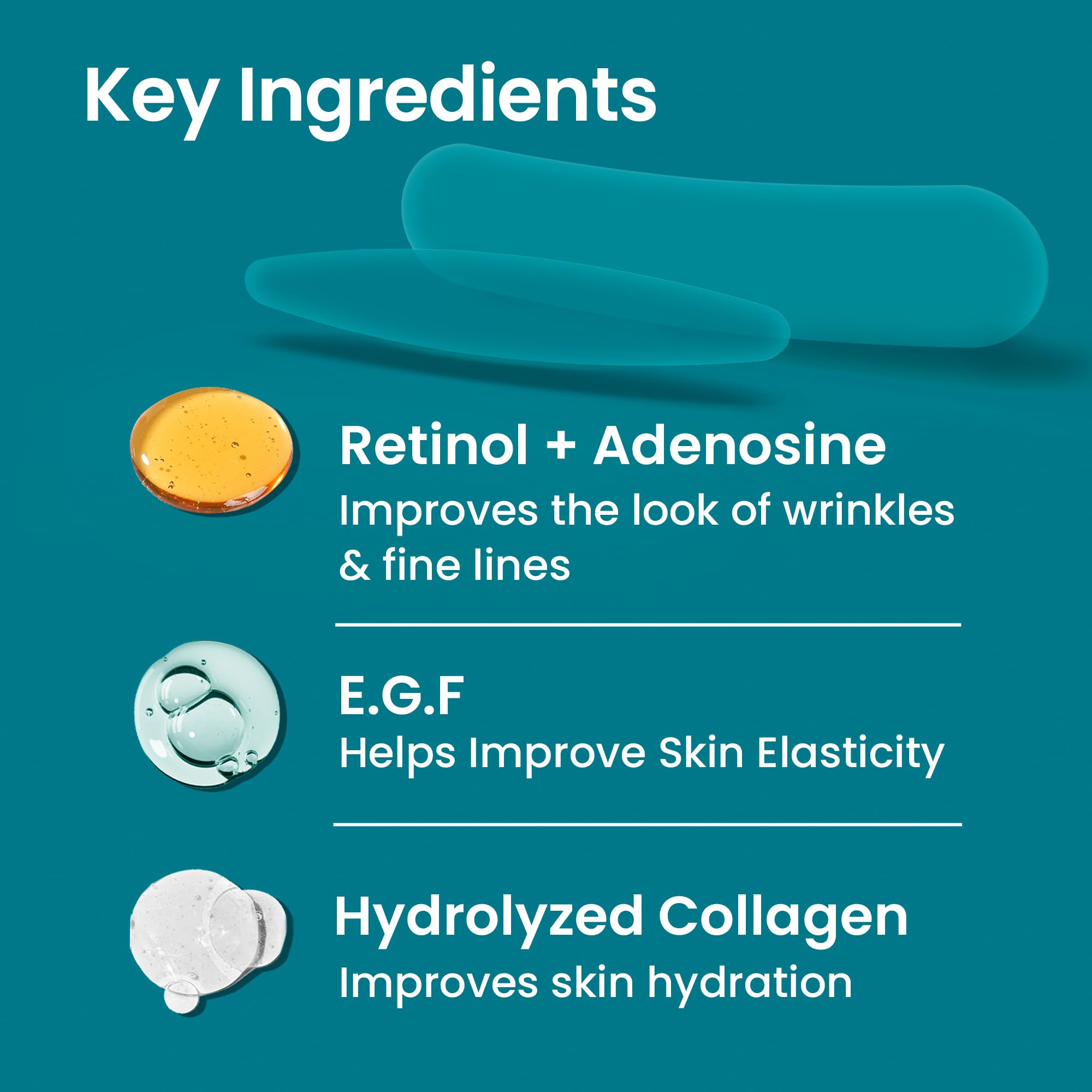 NURIVE hyaluronate and EGF hydrate skin overnight for a refreshed look