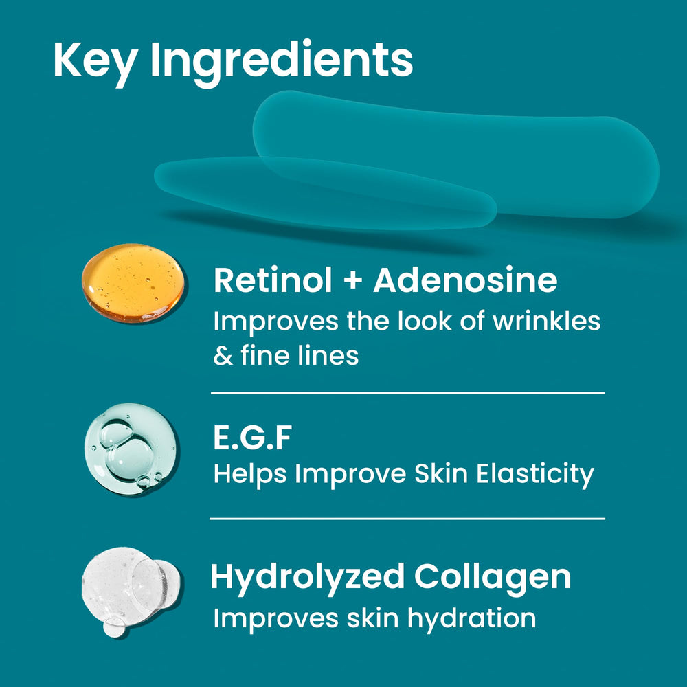 NURIVE hyaluronate and EGF hydrate skin overnight for a refreshed look