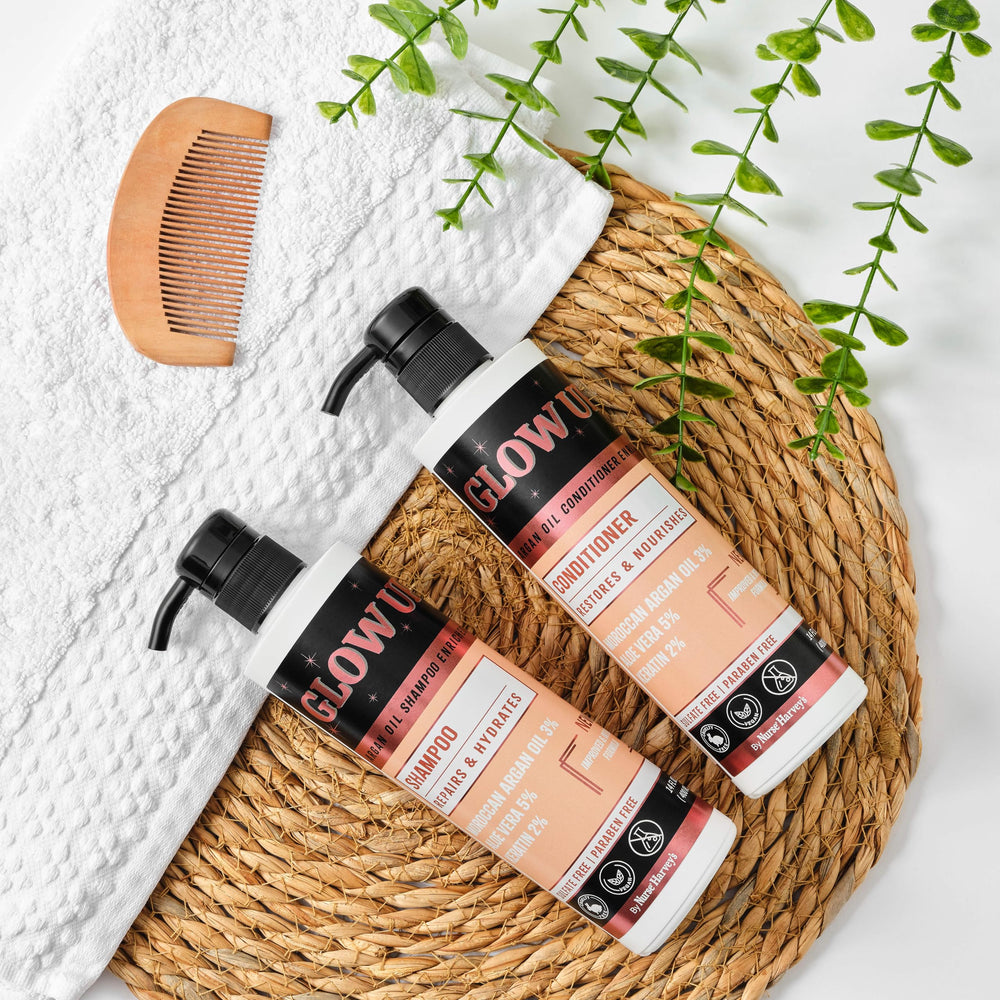 Nurse Harvey's Glow Up – kératine renforçant les fibres capillaires
