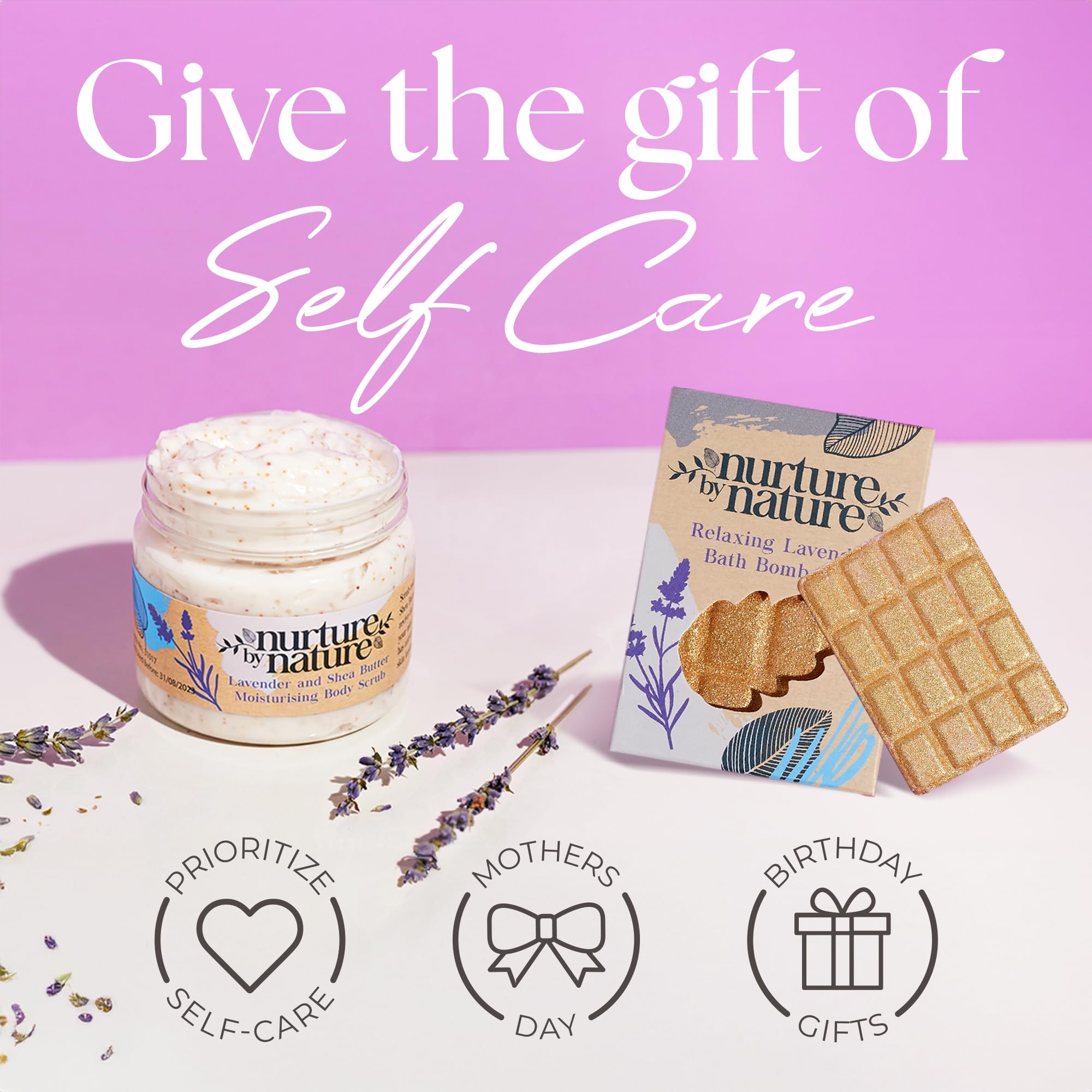 Nurture by Nature Botanicals savon nettoie et laisse une fragrance légère.