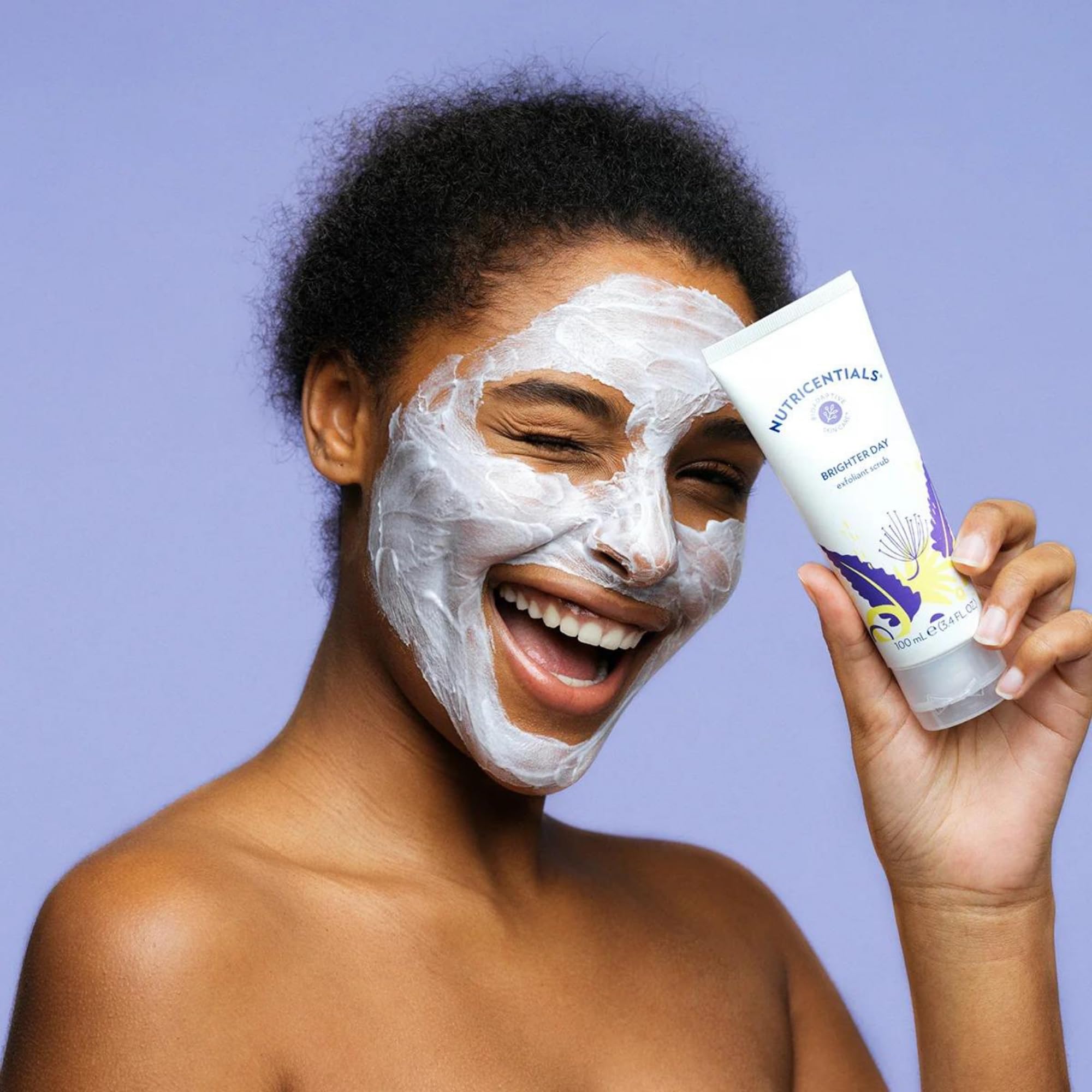 Nuskin Brighter Day aloe vera, apaisement et peau rafraîchie après le soin.