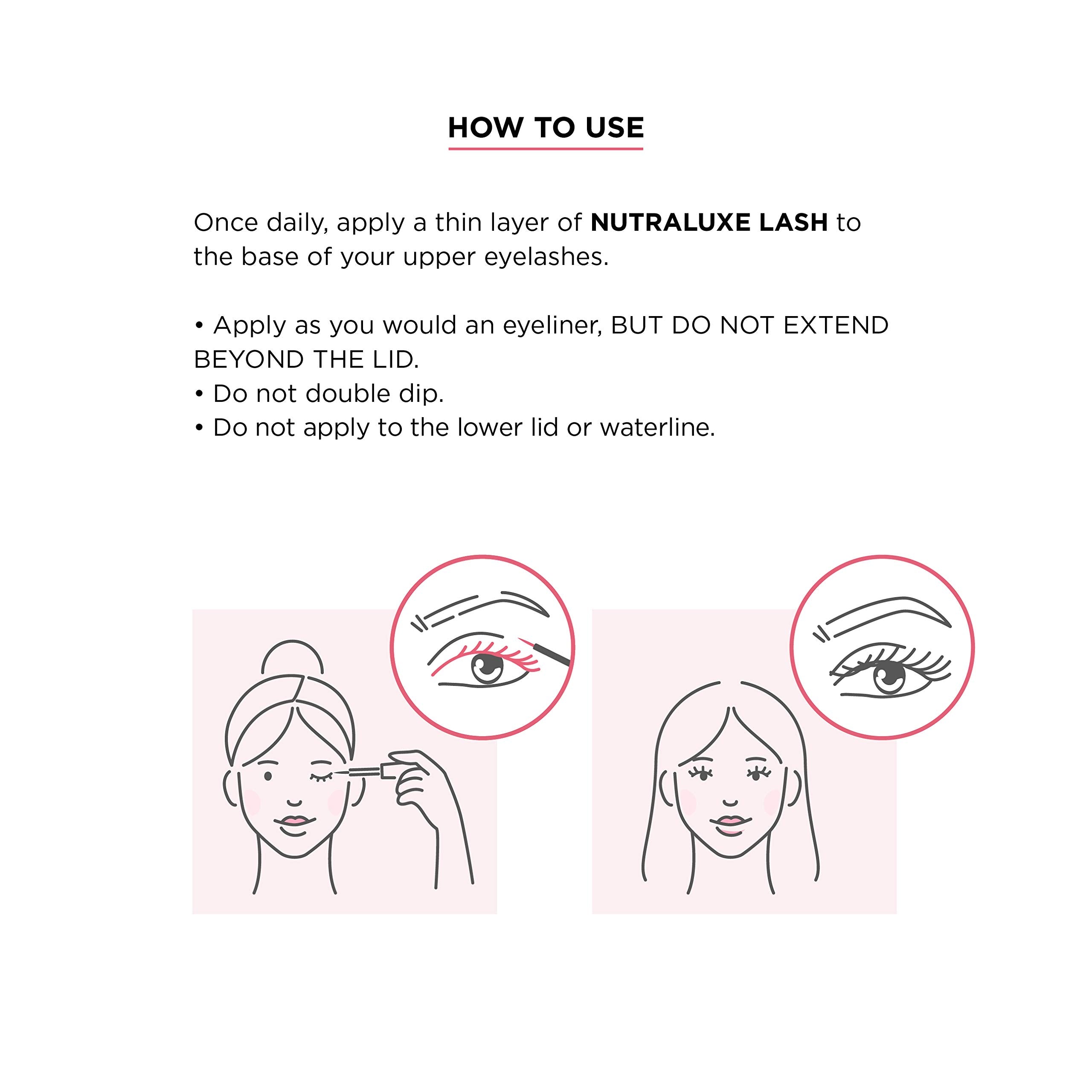 NutraLuxe Améliorateur de Cils – routine quotidienne facile à intégrer dans la beauté.