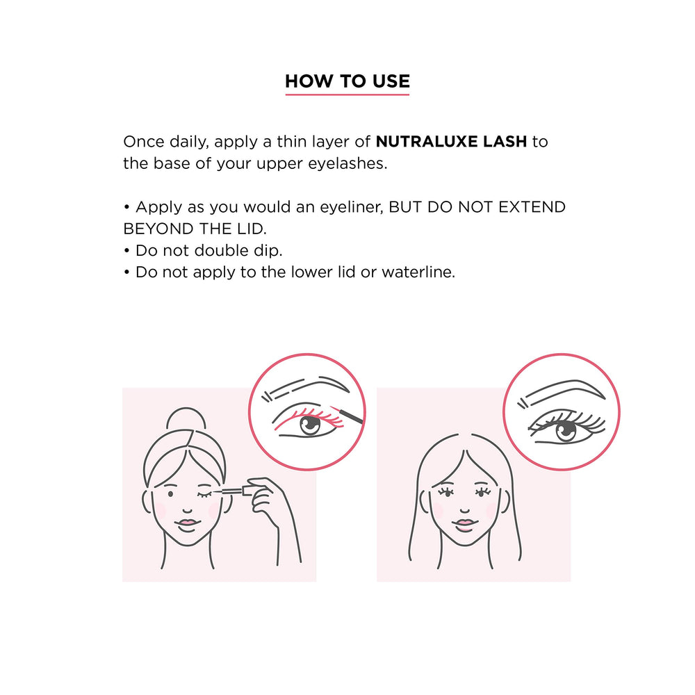 NutraLuxe Améliorateur de Cils – routine quotidienne facile à intégrer dans la beauté.