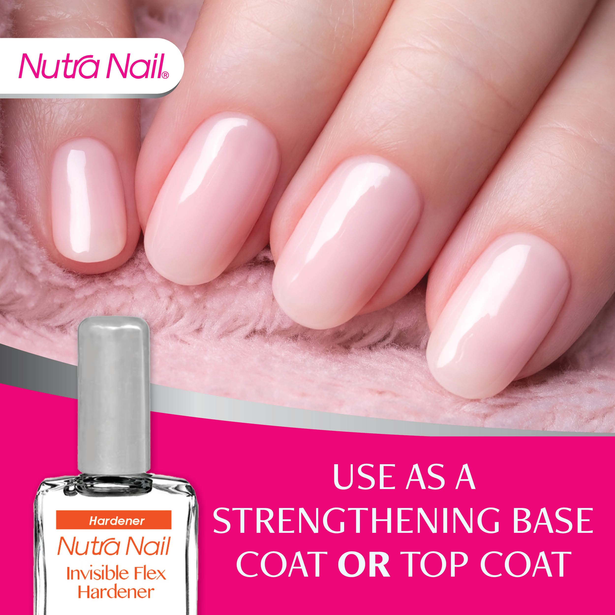 Nutra Nail Invisible Flex Hardener : protection quotidienne des ongles fragiles