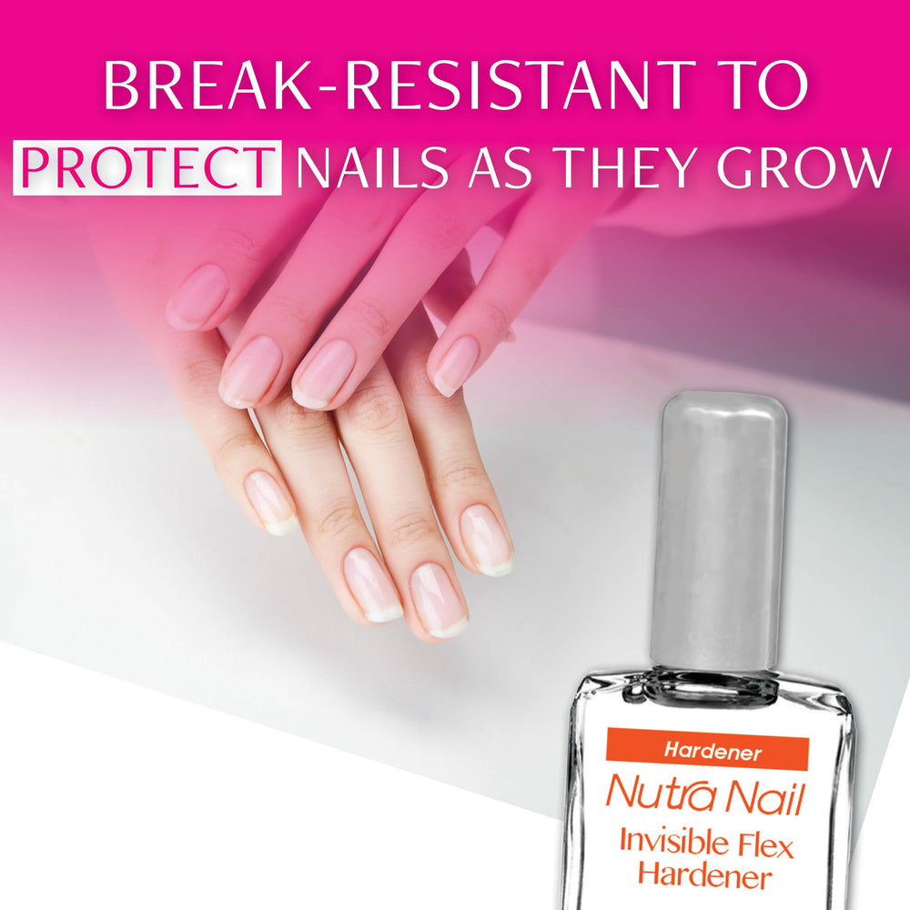 Nutra Nail Invisible Flex Hardener : vernis clair offrant protection durable