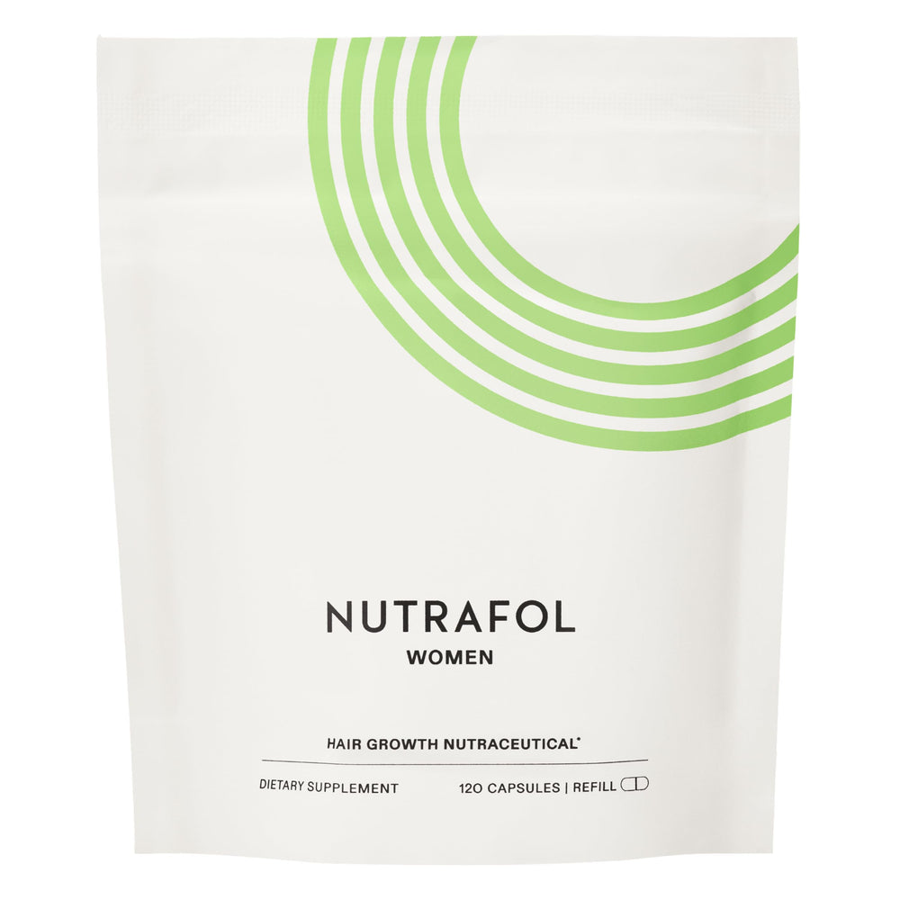 Nutrafol Femmes, bouteille‑complément: soutien potentiel à la croissance des cheveux.