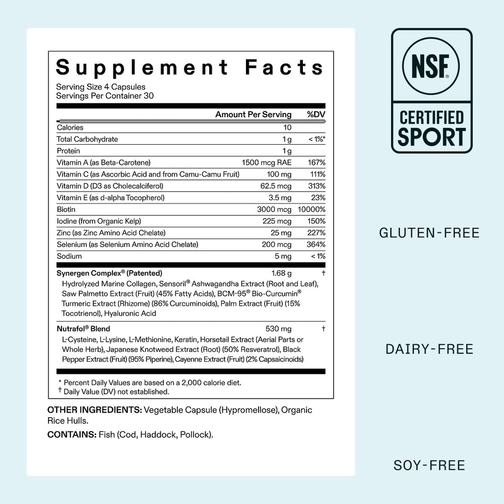 Nutrafol Femmes, etudes-cliniques: aperçu des améliorations capillaires.