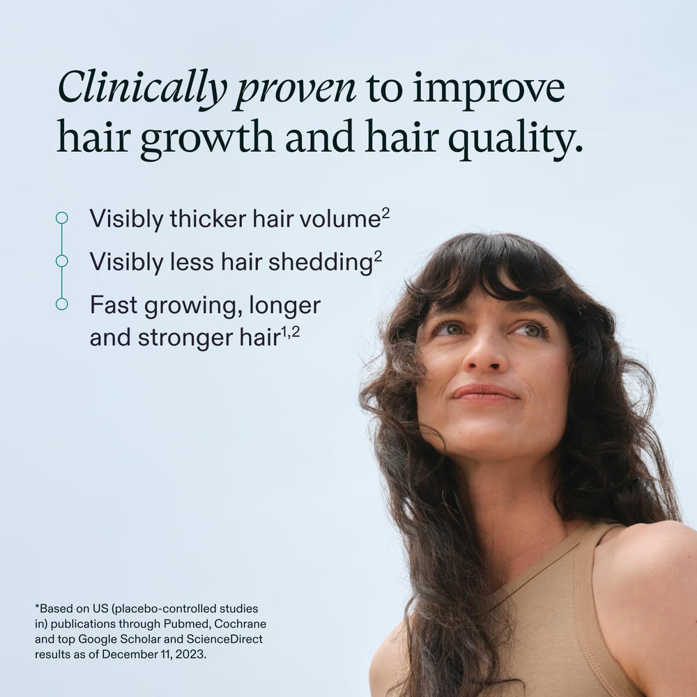 Nutrafol Femmes, ingredients-21: mélange naturel et nutriments essentiels.