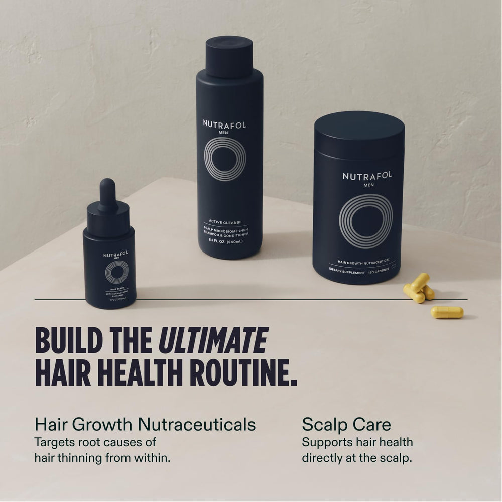 Nutrafol Men: Cuir chevelu sain, image de soins capillaires attentifs