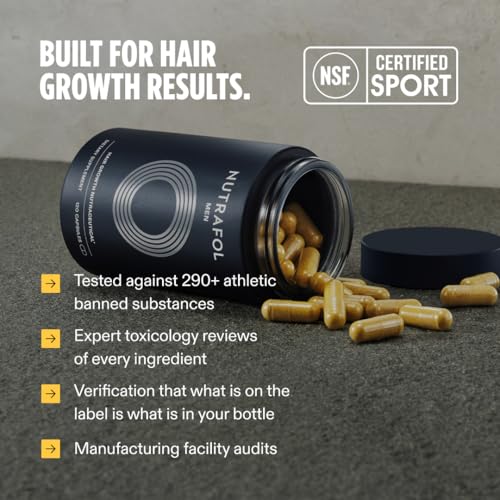 Nutrafol Men: Ingrédients-naturels, soutien possible des follicules capillaires