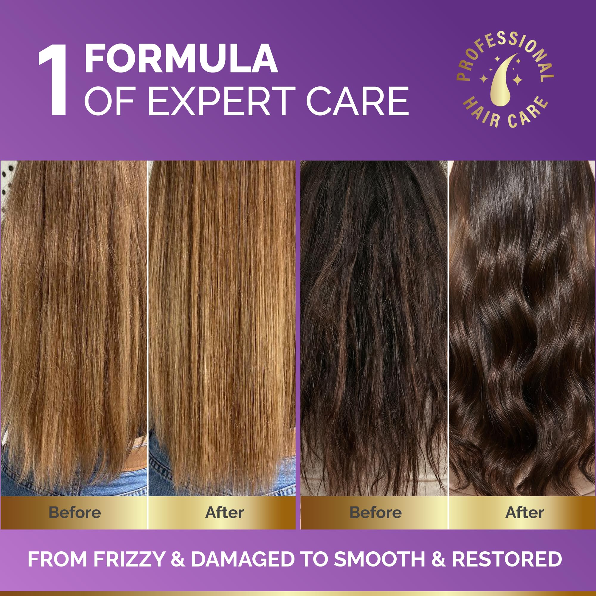 Texture crème NutraHarmony prête à l’emploi sur cheveux