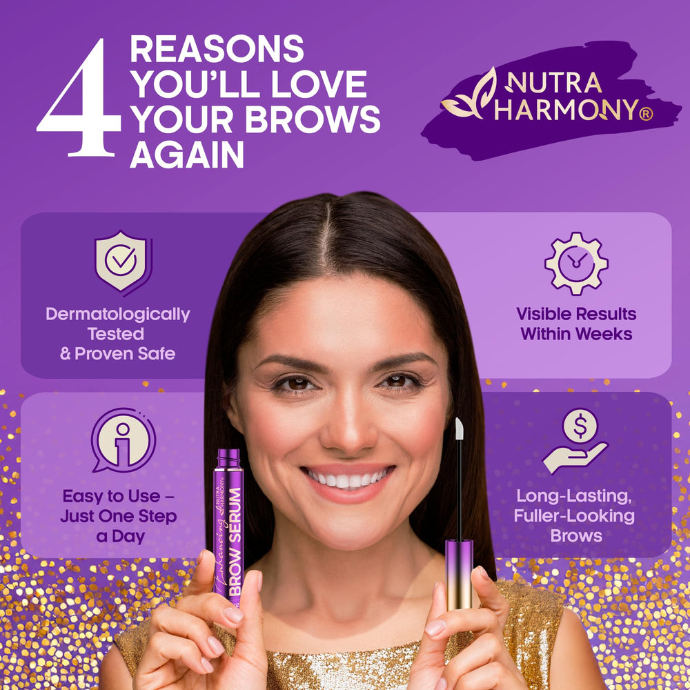 Nutraharmony sans prostaglandines composition douce pour sourcils