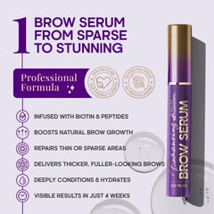 Nutraharmony traitement-sourcils keratine biotine renforce les poils
