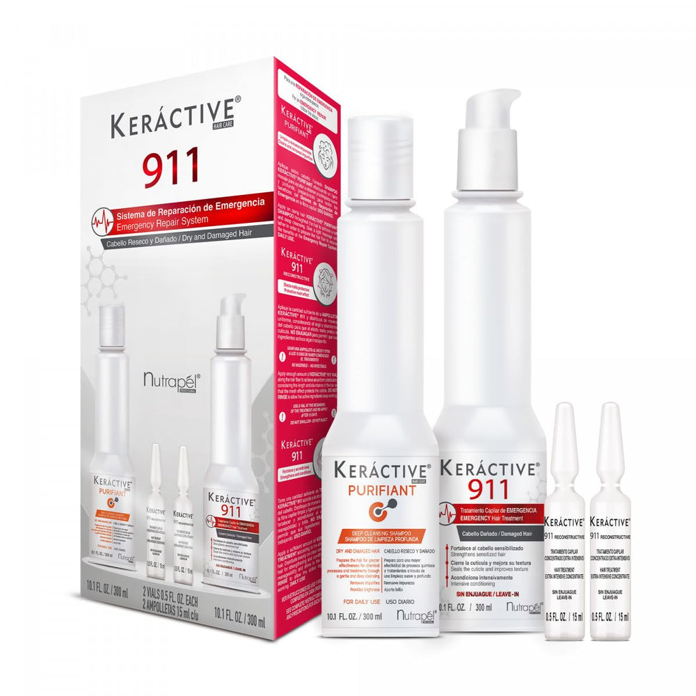 Nutrapel Keractive Après-Shampoing Crème: démêlage facile et nutrition des longueurs.