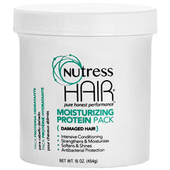 Nutress Cheveux-protéine en une étape - soin profond pour cheveux abîmés.