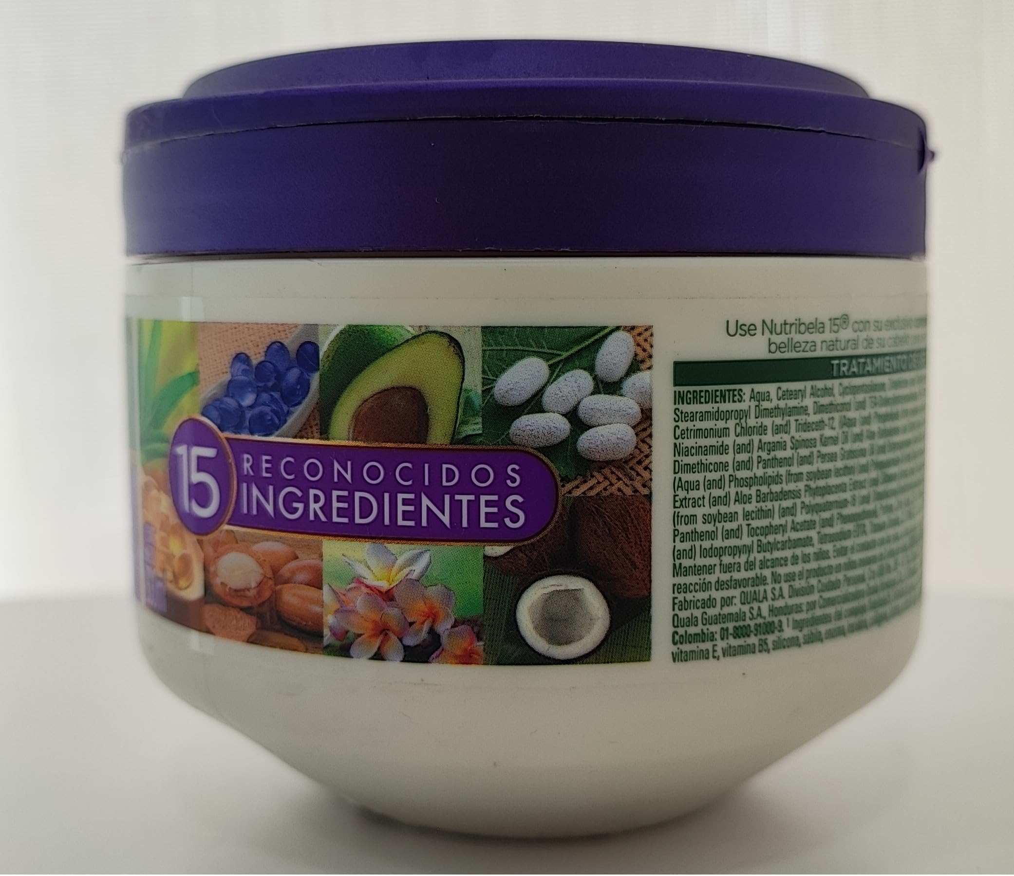 Texture crème soyeuse de Nutribela15 offrant douceur.