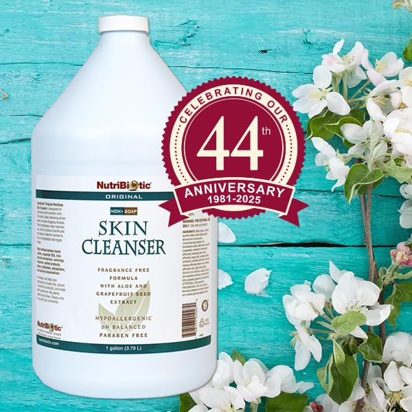 NutriBiotic Original sans parfum – etiquette et emballage, soin hypoallergénique pour la peau.