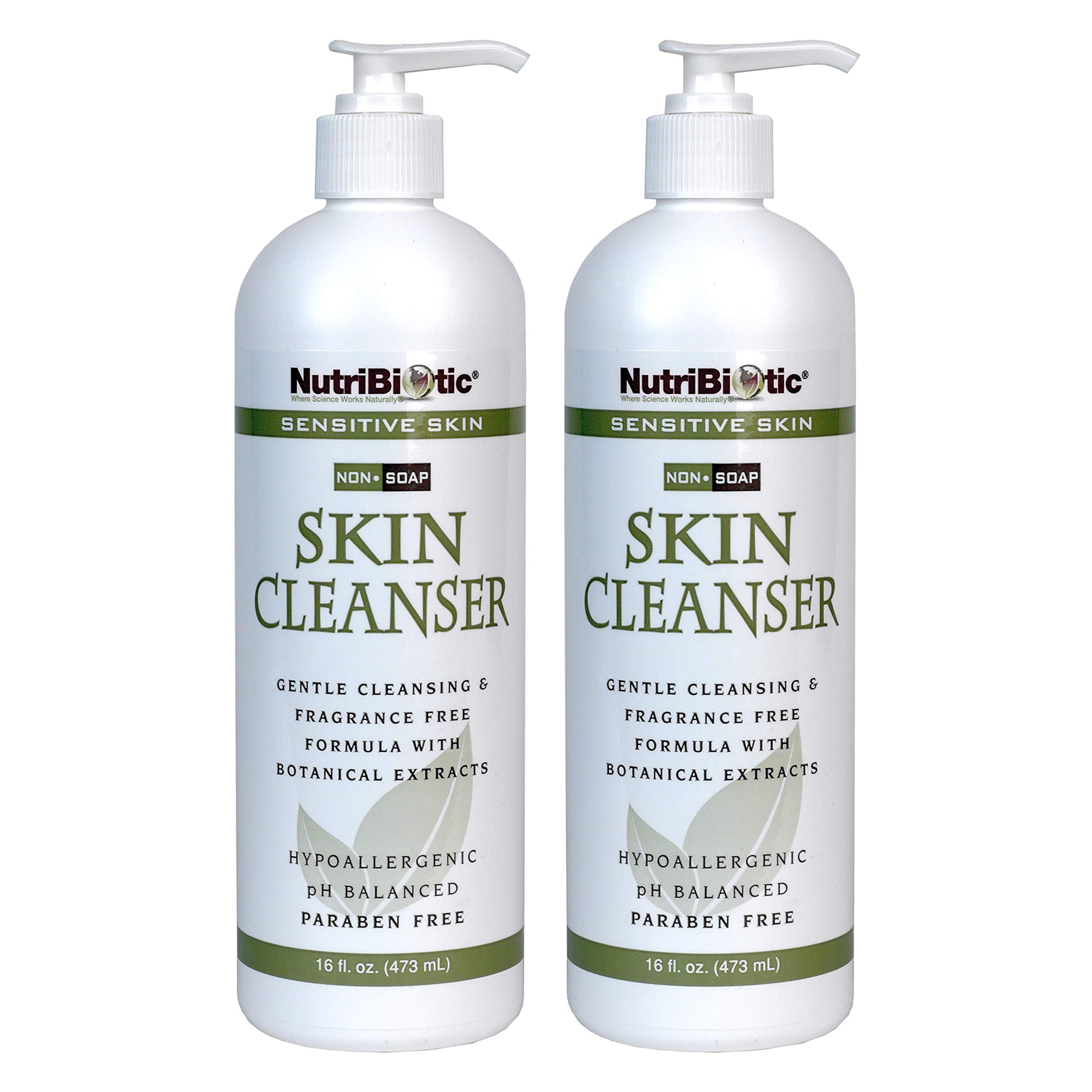 NutriBiotic Sens peau - nettoyant non savon en bouteille-pompe, douceur pour peau sensible