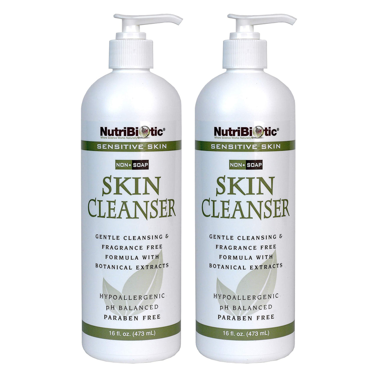 NutriBiotic Sens peau - nettoyant non savon en bouteille-pompe, douceur pour peau sensible