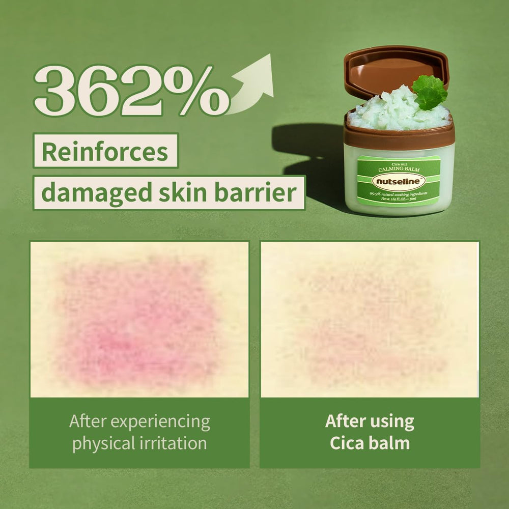 Application du baume Nutseline sur visage et corps
