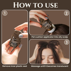 Nuva Botanicals Poudre Séche Brun Foncé Format Voyage – format compact pratique pour déplacements.