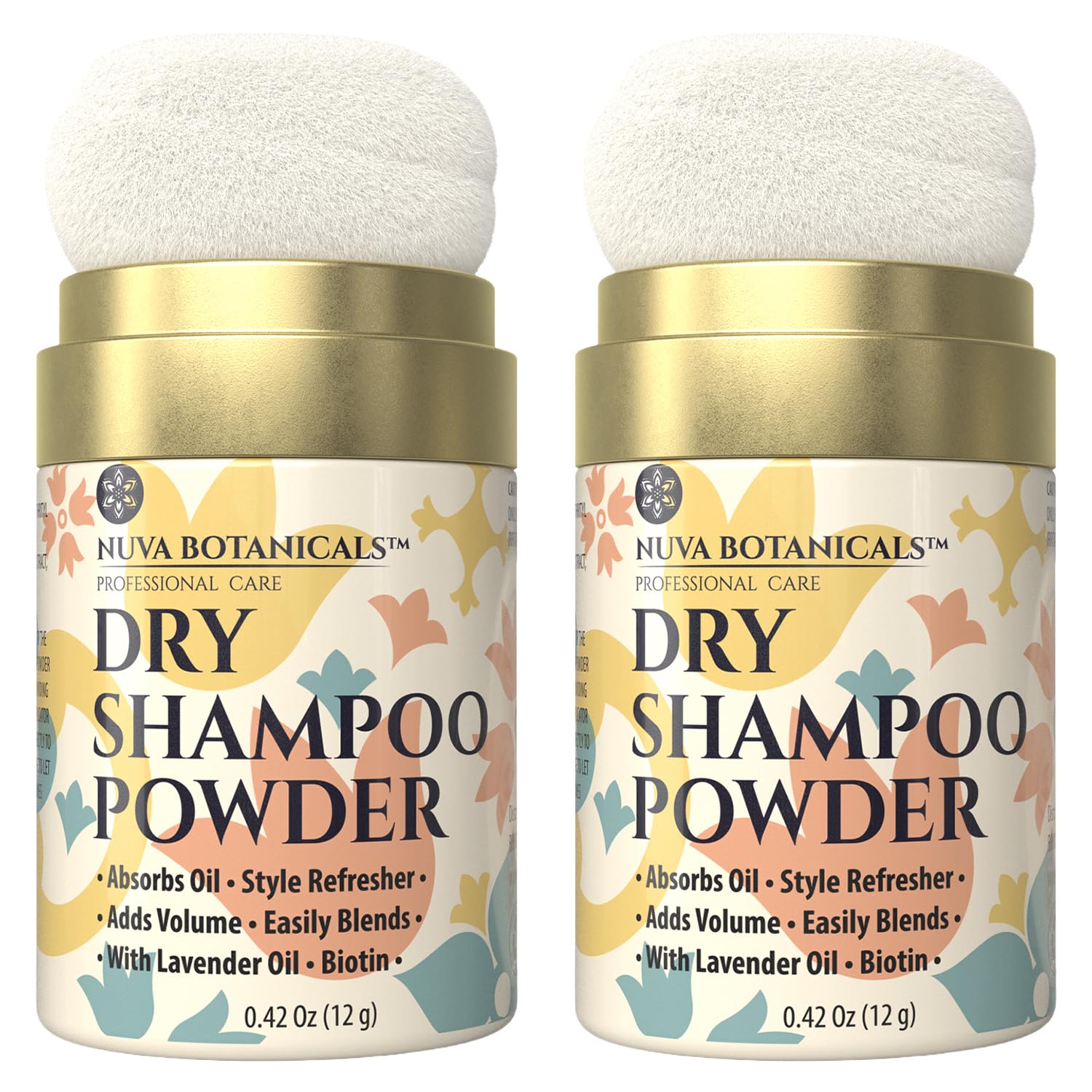 Nuva Botanicals poudre sèche cheveux lavande – rafraîchit rapidement sans eau.