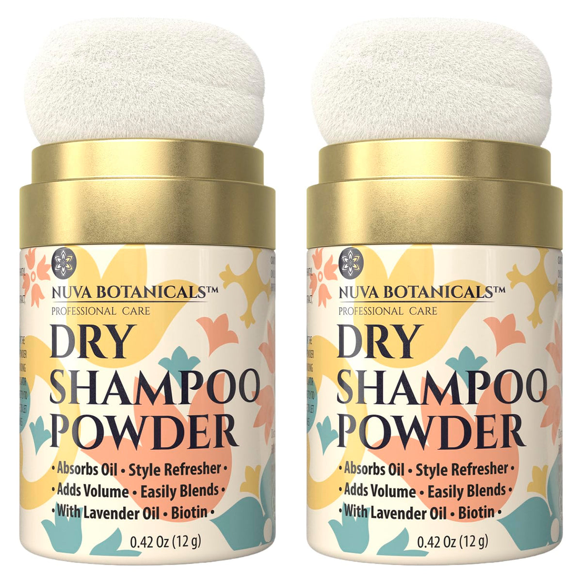 Nuva Botanicals poudre sèche cheveux lavande – rafraîchit rapidement sans eau.