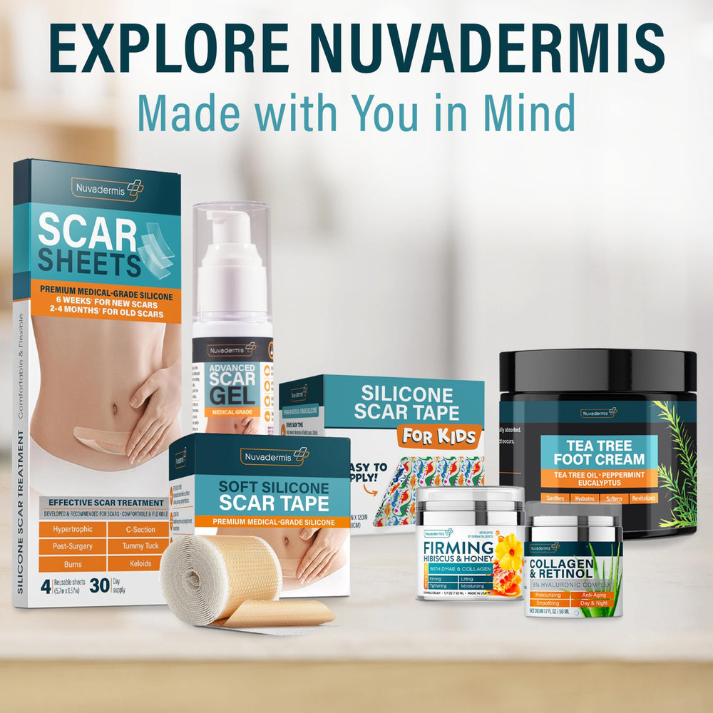 NUVADERMIS routine visage nocturne avec patches silicone discrète et efficace.
