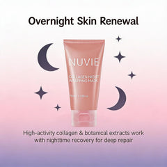 Pinceau inclus Nuvie Collagen: application douce et uniforme.