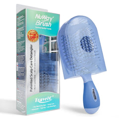 NuWay 4Hair: couvercle brosse breveté pour un rangement sûr et pratique.