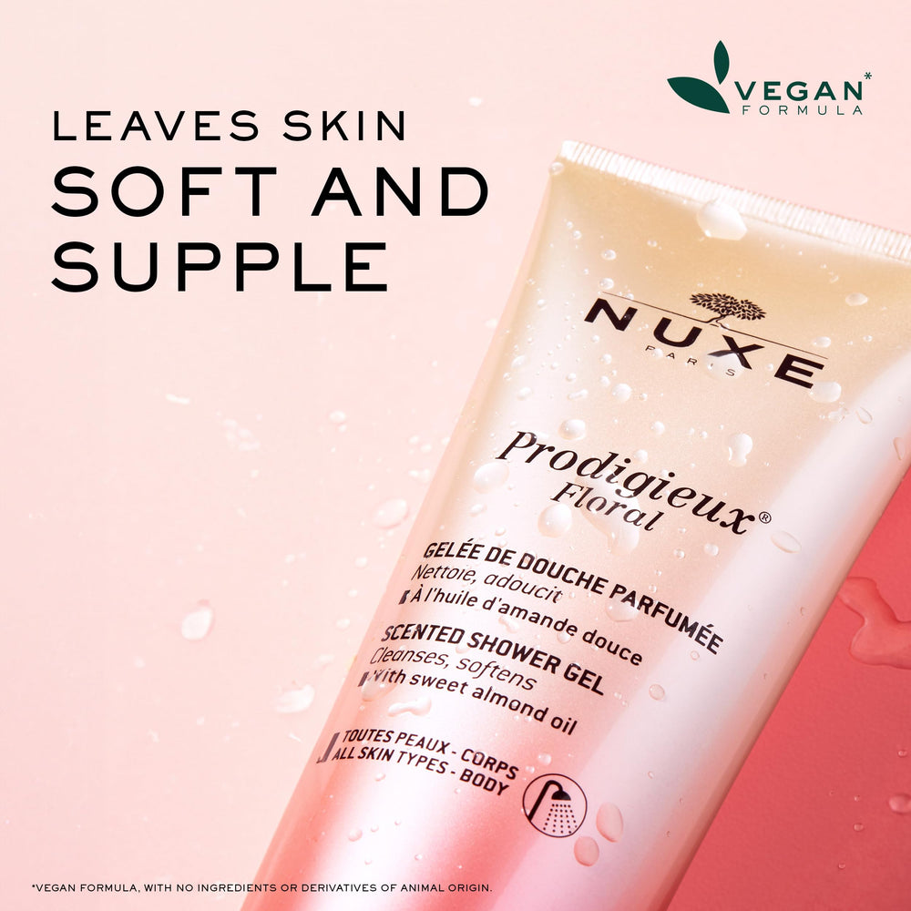 Nuxe Prodigieux Floral – notes florales et agrumes pour un parfum léger.