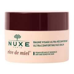 Nuxe Rêve de Miel – pot baume visage, hydratation durable pour peau sèche.