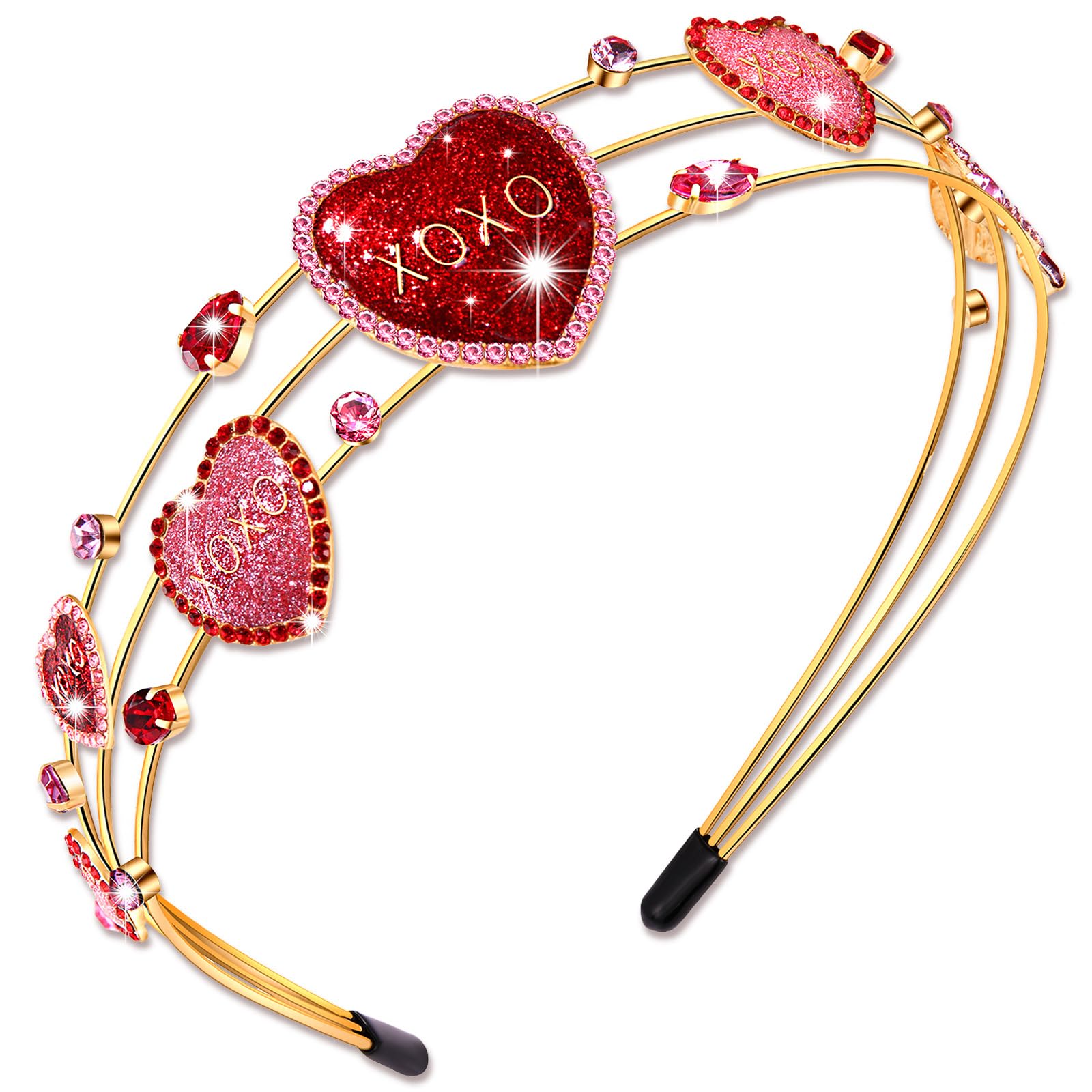 NVENF serre-tête Saint-Valentin parfait pour photos et looks festifs